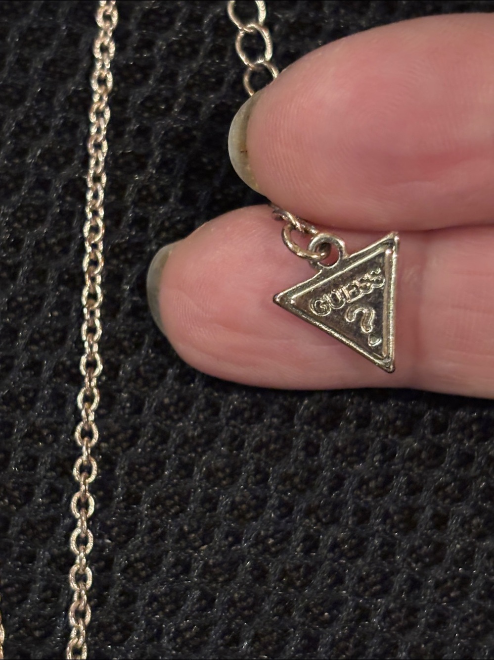Guess Delicate Rose Gold Filigree Pendant Necklace and Rose Gold Earrings - Picture 3 of 12